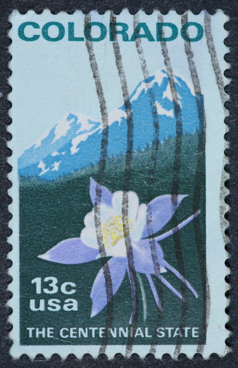 Colorado stamp